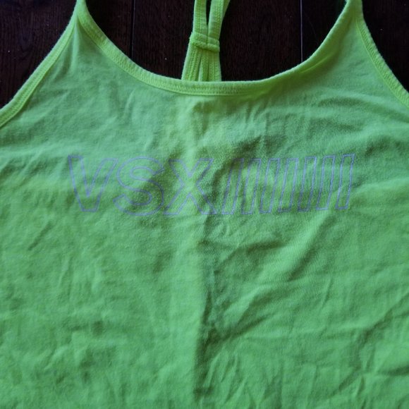 Victoria's Secret Fluorescent Green Tank Top - Picture 5 of 6